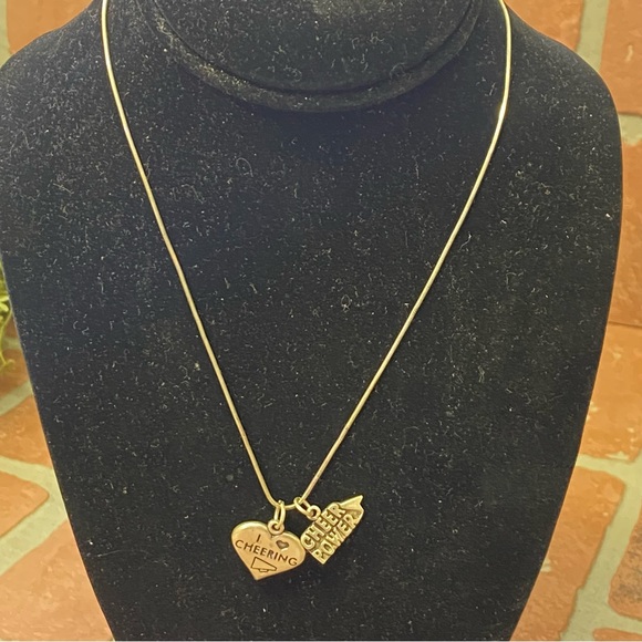 Sterling Silver 925 CHEERLEADING Pendants on 16” Chain. - Picture 7 of 10